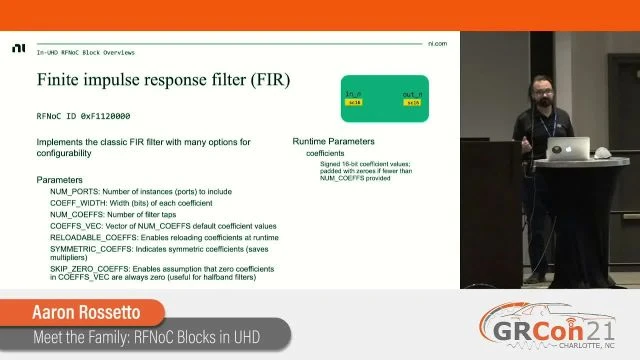 GRCon21 - Meet the Family: RFNoC Blocks in UHD